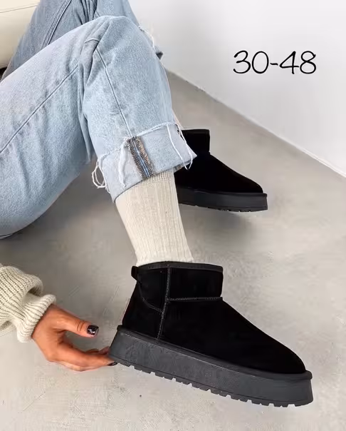 Бомбические зимние женские угги
