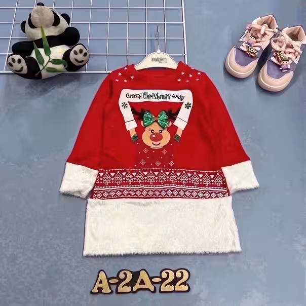 Новогодние детские платья