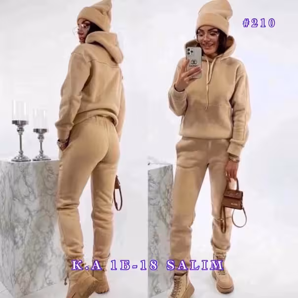 Женские костюмы тройки из флиса
