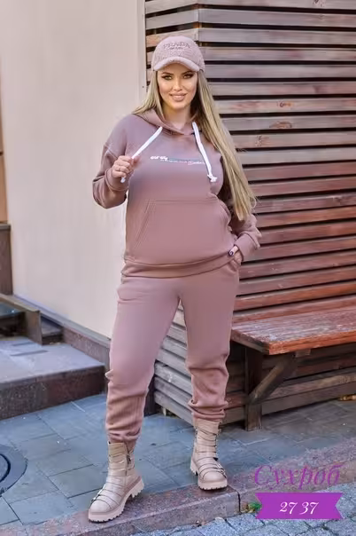 Женские костюмы двойки из флиса