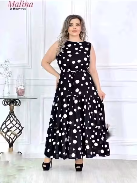 Длинные стильные женские сарафаны