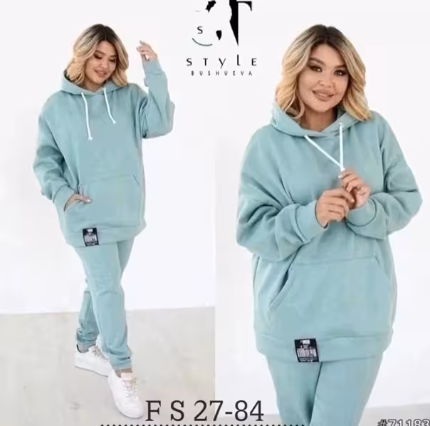 Женские костюмы с начёсом из флиса