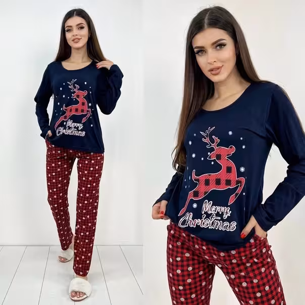 Хлопковые женские пижамы