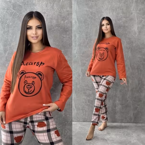 Хлопковые женские пижамы