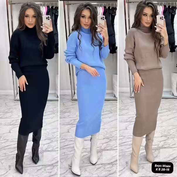 Свободные женские костюмы лапша