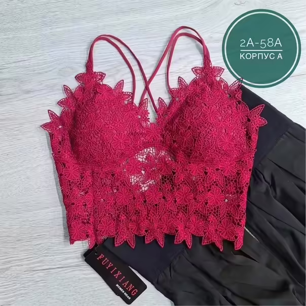Ажурные женские топы