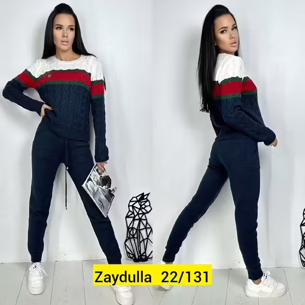 Вязаные женские костюмы