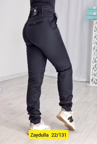 Хлопковые женские брюки