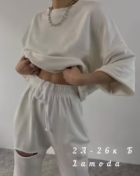 Женские костюмы двойки в трёх расцветках